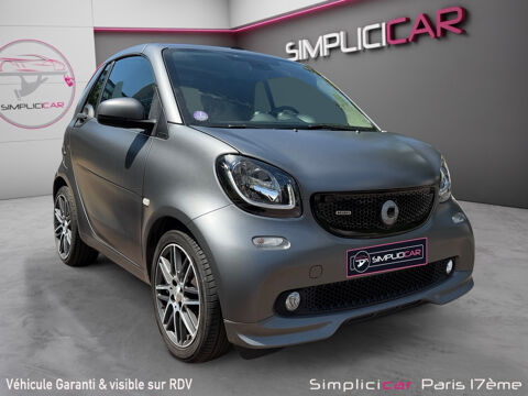 Smart ForTwo Fortwo Coup&eacute; 0.9 109 ch S&S BA6 Brabus 2018 occasion Paris 75017