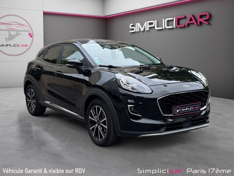 Ford Puma 1.0 EcoBoost 125 ch mHEV S&S BVM6 TITANIUM 2021 occasion Paris 75017