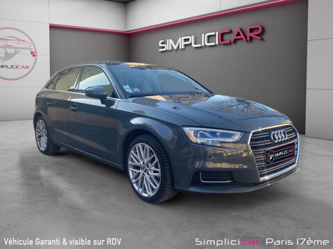 Audi A3 Sportback 2.0 TFSI 190 S tronic 7 Design Luxe 2017 occasion Paris 75017