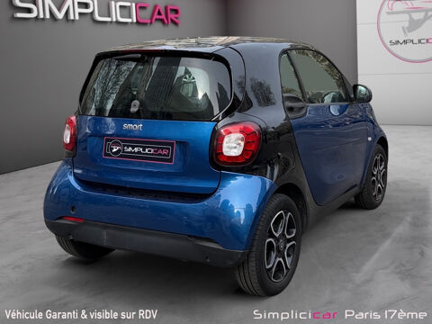 ForTwo Fortwo Coup&eacute; 1.0 71 ch S&S BA6 Prime 2015 occasion 75017 Paris