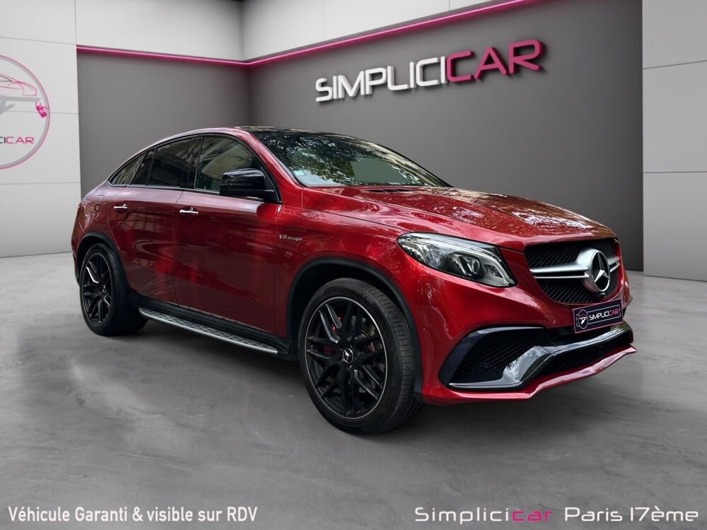 Classe GLE GLE Coup&eacute; 63 S AMG 7G-Tronic Speedshift Plus 4MATIC 2016 occasion 75017 Paris
