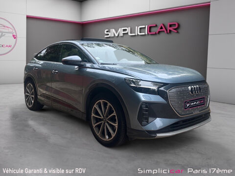 Audi Q4 e-tron Sportback 40 204 ch 82 kW Design Luxe 2022 occasion Paris 75017