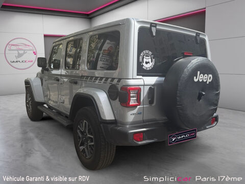 Wrangler Unlimited 4xe 2.0 l T 380 ch PHEV 4x4 BVA8 Sahara 2024 occasion 75017 Paris