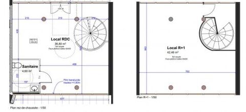 Donnez vie &agrave; votre projet dans ce local fonctionnel et modulable en plein c�ur de Bourges ! 634 18000 Bourges