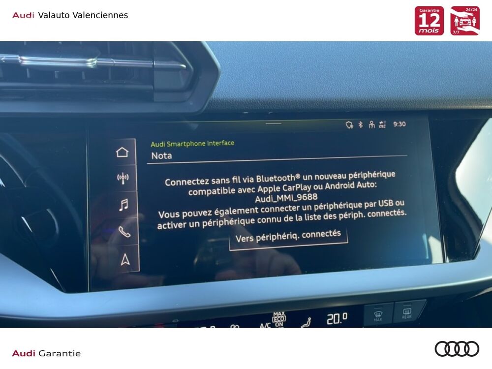 A3 30 TDI 116CH BUSINESS LINE 2022 occasion 59860 Bruay-sur-l'Escaut
