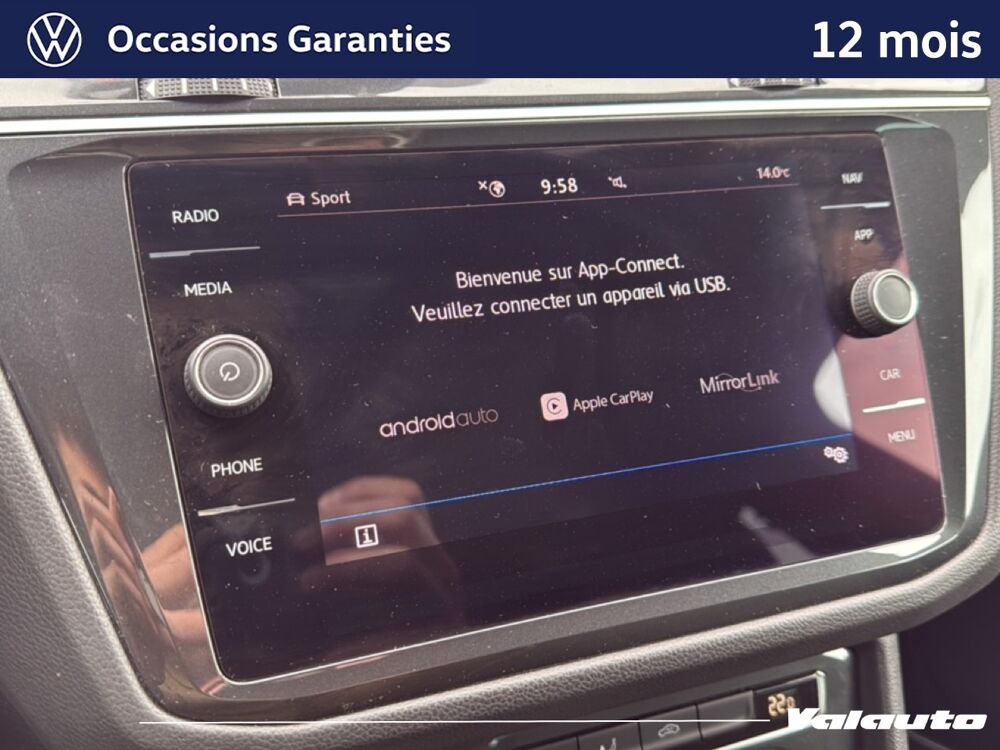 Tiguan 2.0 TDI 150 DSG7 CARAT R-LINE 2020 occasion 59223 Roncq