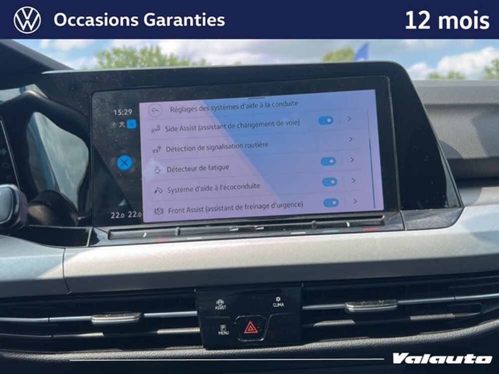 Golf LIFE PLUS 1.0 ETSI MILD HYBRID 110CH DSG7 2023 occasion 59930 La Chapelle-d'Armenti&egrave;res