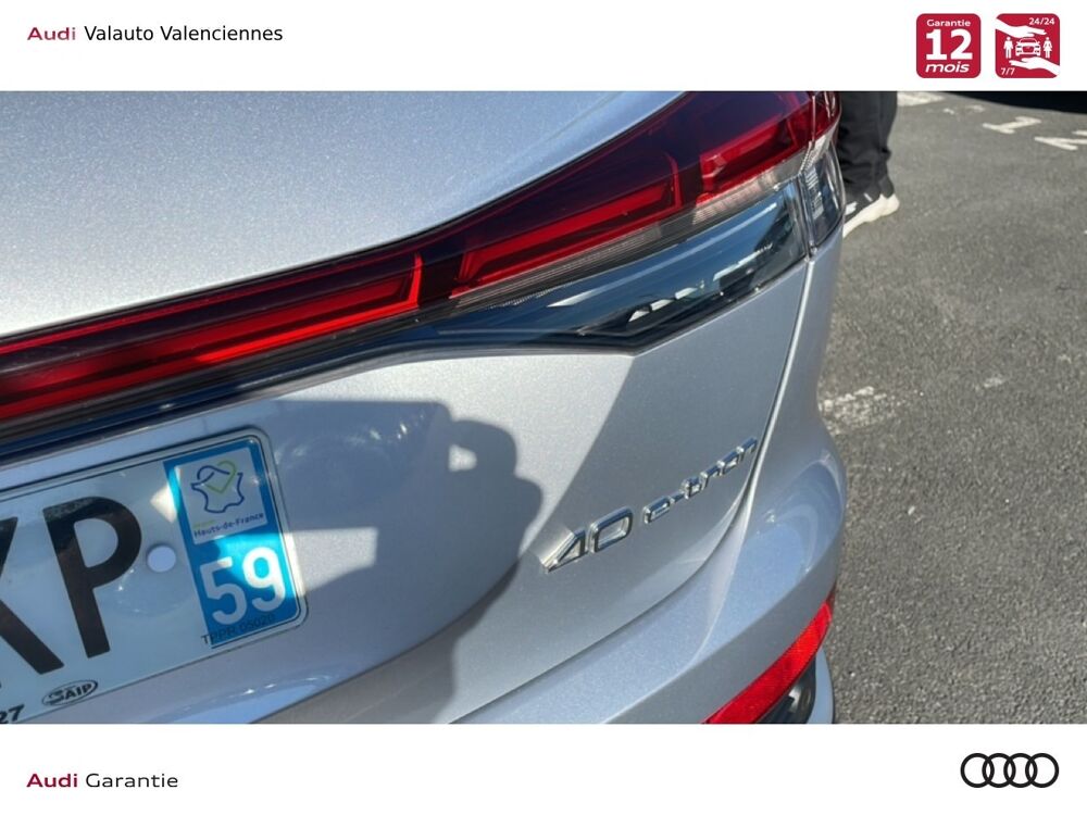 Q4 SPORTBACK 40 E TRON 204CH S LINE 2022 occasion 59860 Bruay-sur-l'Escaut
