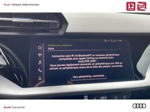 A3 30 TDI 116 CH BVM6 DESIGN 2023 occasion 59860 Bruay-sur-l'Escaut