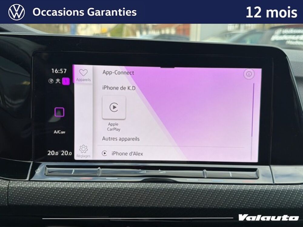 Golf A8 1.5 ETSI MILD HYBRID 130 DSG7 R LINE 2024 occasion 59720 Louvroil