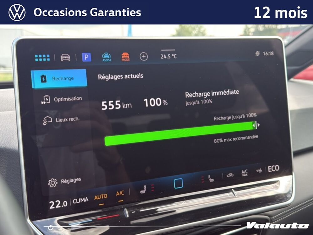 ID.3 FL PRO S 77KWH 204CH SOH 100% 2025 occasion 59860 Bruay-sur-l'Escaut