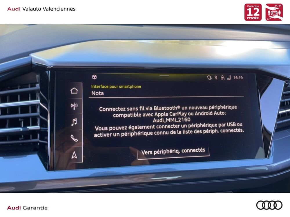 Q4 SPORTBACK 40 E TRON 204CH S LINE 2022 occasion 59860 Bruay-sur-l'Escaut