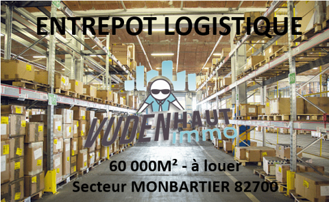 Entrepôt 60000 m² 240000 82700 Montbartier