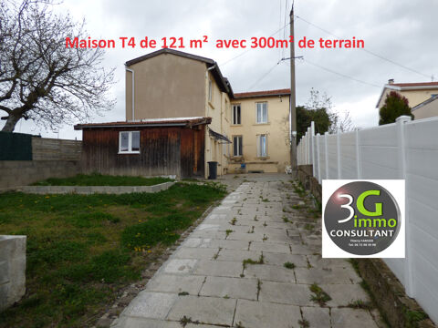 Maison de ville 4 pièces 149000 Chazelles-sur-Lyon (42140)