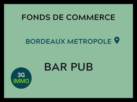 Bar 1 pièces 295000 33000 Bordeaux