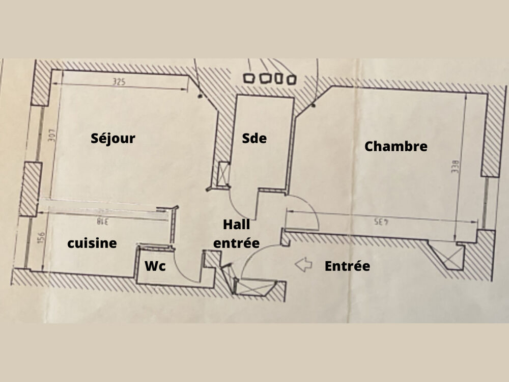 Appartement a louer paris-13e-arrondissement - 2 pièce(s) - 40 m2 - Surfyn