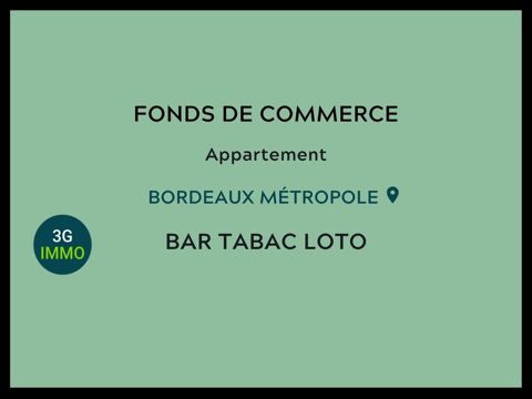 Bar-Brasserie-Tabac 1 pièces 413400 33000 Bordeaux