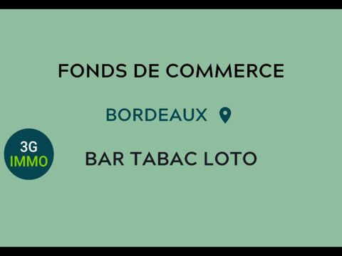 Bar-Brasserie-Tabac 1 pièces 474300 33000 Bordeaux