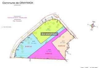  Terrain  vendre 3 pices 975 m Craywick