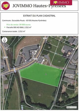  Terrain  vendre 2252 m