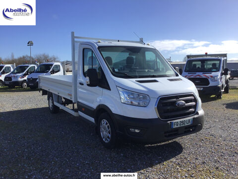 Ford Transit L4 350 2.0 ECOBLUE 170 TREND BVM6 PLATEAU 4M 2020 occasion Marciac 32230