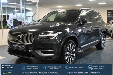 Volvo XC90 Recharge T8 AWD 303+87 ch Geartronic 8 7pl Inscription Luxe 2020 occasion Saint-Saturnin 72650