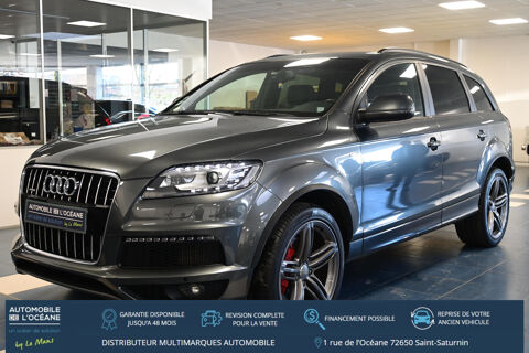 Audi Q7 4.2 V8 TDI 340 DPF Quattro S Line Tiptronic A 7 pl 2013 occasion Saint-Saturnin 72650