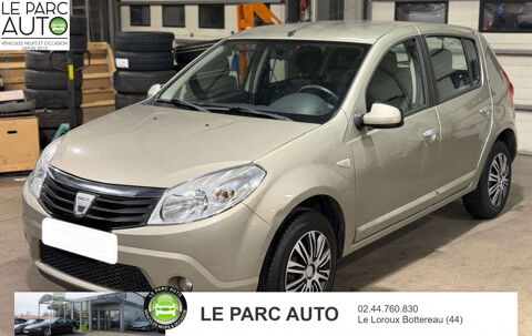 Dacia Sandero 1.6 MPI 90 Laureate 2010 occasion Le Loroux-Bottereau 44430