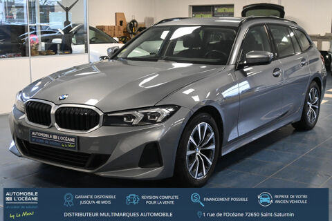 BMW S&eacute;rie 3 Touring 318d 150 ch BVA8 Lounge / Suivi complet BMW 2022 occasion Saint-Saturnin 72650