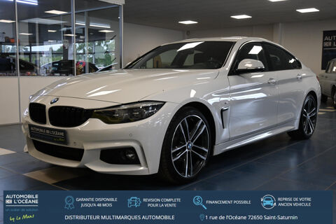BMW Série 4 Gran Coupe 420d 190 ch BVA8 M Sport 2017 occasion Saint-Saturnin 72650