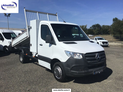 Mercedes Sprinter 514 CDI 143CV BENNE+COFFRE 3PL 2018 occasion Marciac 32230