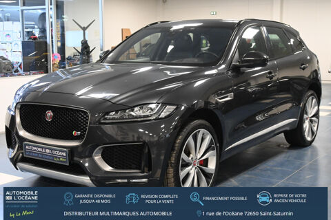 Jaguar F-PACE V6 3.0 D - 300 ch AWD BVA8 S / Kit Distribution neuf 2016 occasion Saint-Saturnin 72650