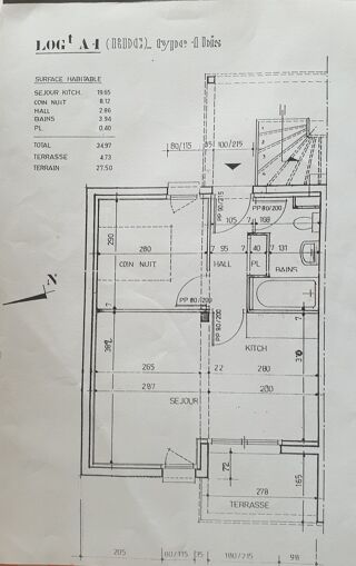  Appartement � vendre 2 pi�ces 34 m�