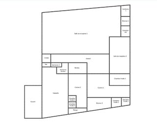  Immeuble � vendre 10 pi�ces 825 m�