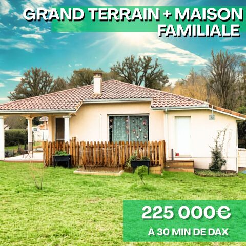   MAISON FAMILIALE  - GRAND TERRAIN Maison - 4 pi�ce(s) - 83 m�