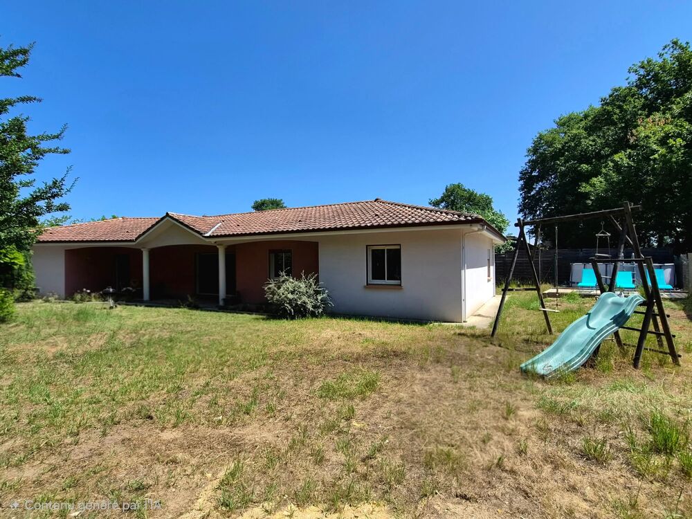 Maison plain-pied  4 chambres  Terrain 915 m²  Mont-de-Marsan