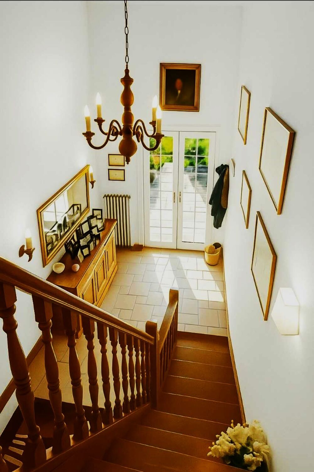 Maison 4 chambres, séjour, cuisine, piscine, garage , sous sol , 2370 m² de terrain.