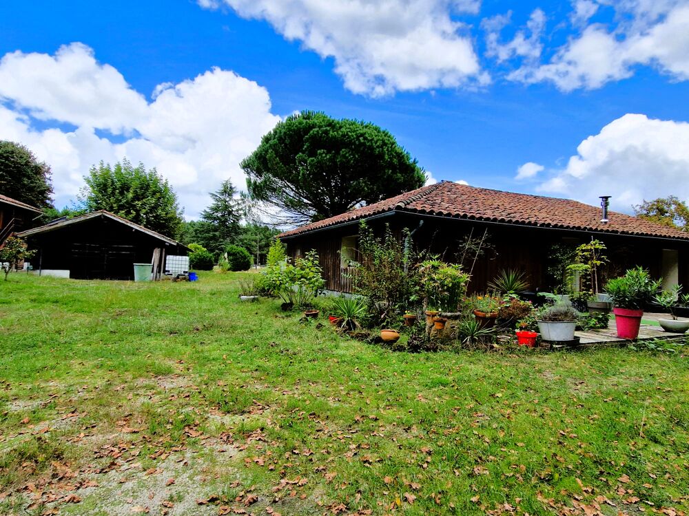 Vente Maison AIRIAL LANDAIS – 1,7 HA – 2 HABITATIONS – 12 BOX – ONESSE-LAHARIE MÉzos