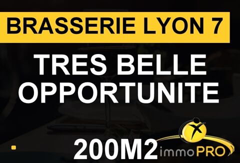 SUPERBE BRASSERIE LYON 7EME 200M2Rare à la vente ce t... 397000 69007 Lyon