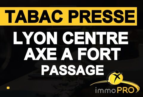 Tabac Lyon centre Idealement situé sur un axe à fort ... 378000 69003 Lyon