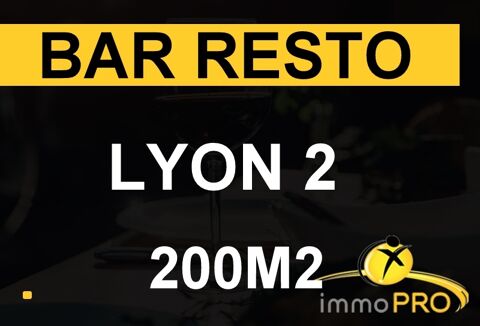 SUPERBE BAR RESTAURANT LYON 2 80 PLACES TERRASSE ANNU... 324000 69002 Lyon