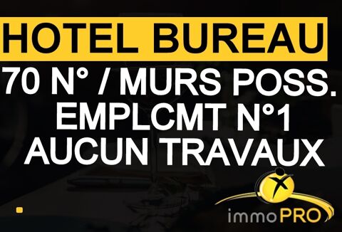 HOTEL  BUREAU 70 NUMEROS EMPLACEMENT N°1, 30K VOITURE... 2160000 69007 Lyon