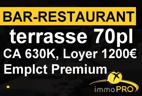 Bar-restaurant clé en mainEtablissement lumineux avec... 540000 69400 Villefranche