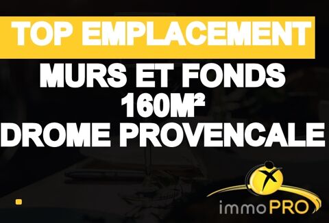 BAR/RESTAURANT  MURS ET FONDS AU COEUR D'UN VILLAGE D... 599000 26400 Drome