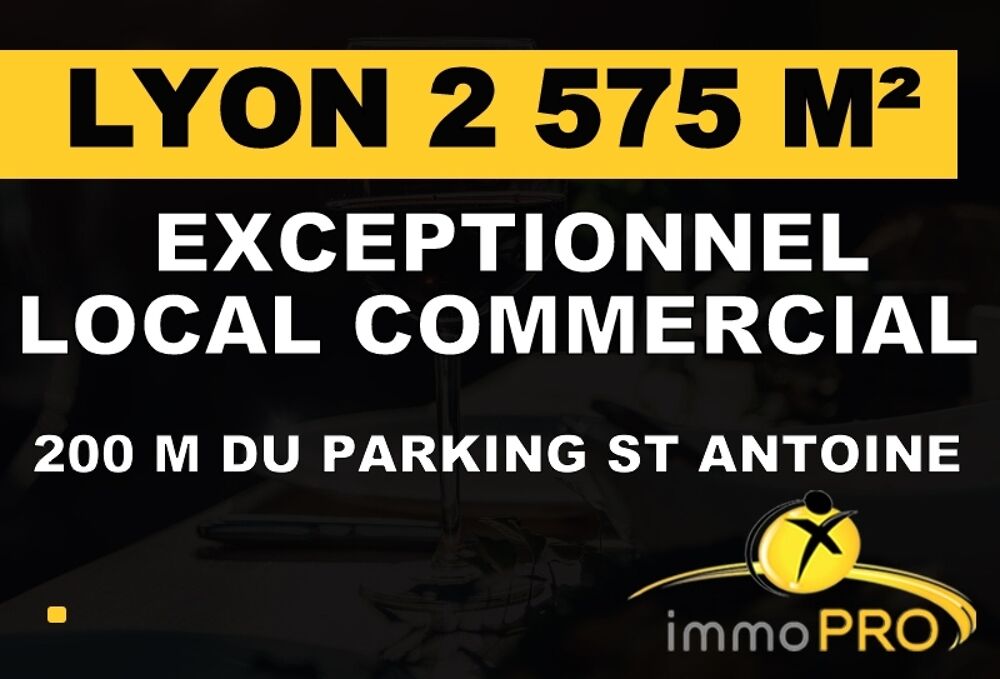   Entreprises Commerces / Vente Commerces - 575 m² 