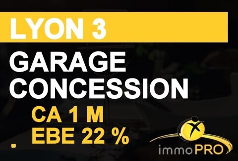 GROS COUP DE COEUR !!!GARAGE CONCESSION LYON  INTRAMU... 650000 69003 Lyon