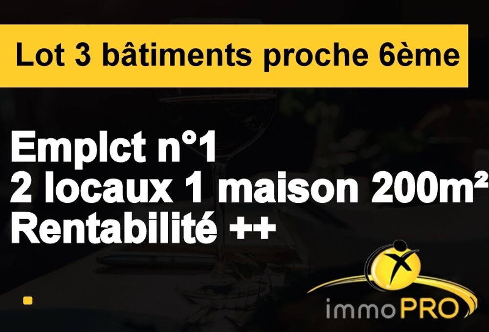   Vente / Local Commercial - 885 m² 