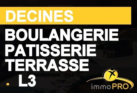 BOULANGERIE PATISSERIEGRANDE TERRASSELICENCE 3Comme n... 220000 69150 Decines charpieu