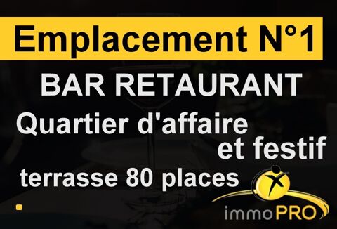 Bar-restaurant,Secteur pris&eacute; et emplacement N&deg;1.L'&eacute;ta... 450000 69006 Lyon