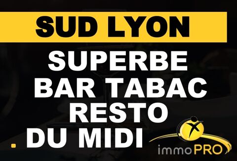 SUPERBE BAR TABAC RESTAURANT EN PARFAIT ETAT CE COMME... 324000 69440 Lyon